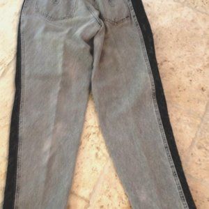 Vintage 1980's Moschino Black Jeans Size 6